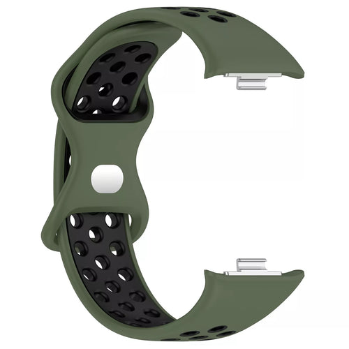 Bracelet sport Xiaomi Smart Band 9 Pro (vert olive/noir)