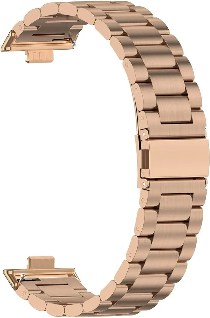 Steel Strap, rose gold, without a watch, 3/4 front view