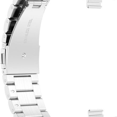 Bracelet acier Huawei Watch Fit 5 Pro (argent)
