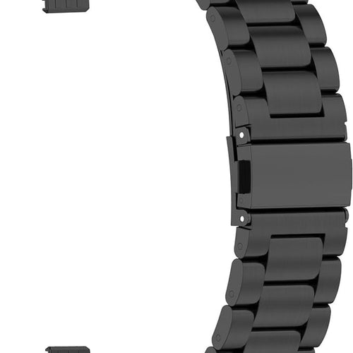 Bracelet acier Huawei Watch Fit 4 (noir)