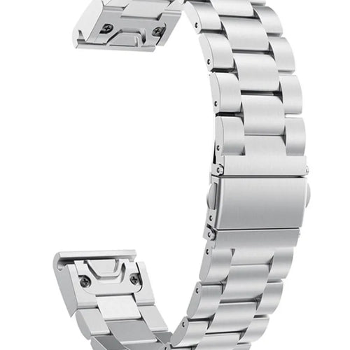 Garmin Descent Mk2S Stahlarmband (Silber)