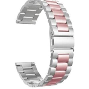 Huawei Watch 5 - 42mm Stahlarmband (Silber/Rosa)