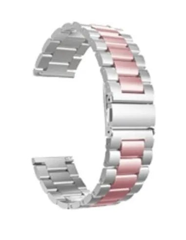Bracelet acier Oppo Watch X2 Mini (argent/rose)