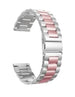 Huawei Watch GT 5 Pro - 42mm Stahlarmband (Silber/Rosa)
