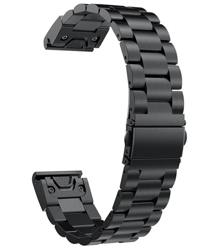Bracelet acier Garmin Descent Mk3(i) - 43mm (noir)