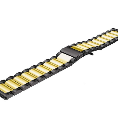 Garmin Venu SQ Steel Strap (Black/Gold)