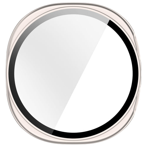 Coque rigide avec verre Samsung Galaxy Watch 8 - 40mm / 9 - 40mm (lumière stellaire)