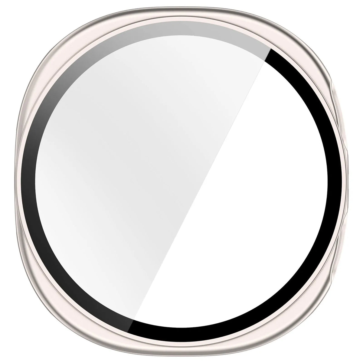 Samsung Galaxy Watch 8 - 40mm / 9 - 40mm hard case met glas (sterrenlicht)