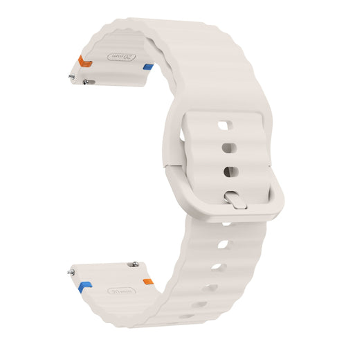 Withings Steel HR - 40mm Wave Silicone Bracelet (Starlight)