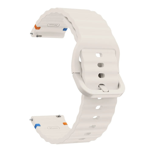 Coros Apex 2 wave Silikonarmband (Polarstern)