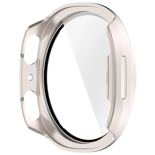 Samsung Galaxy Watch 8 - 40mm / 9 - 40mm hard case met glas (sterrenlicht)
