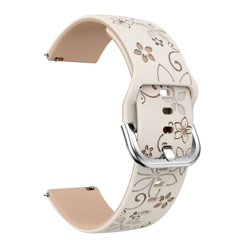 ICE Smart 2.0 Round 1.20 Flower Silikonarmband (Polarstern/Beige)