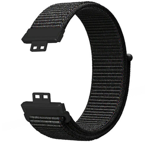 Huawei Watch Fit SE Nylonarmband (Schwarz)