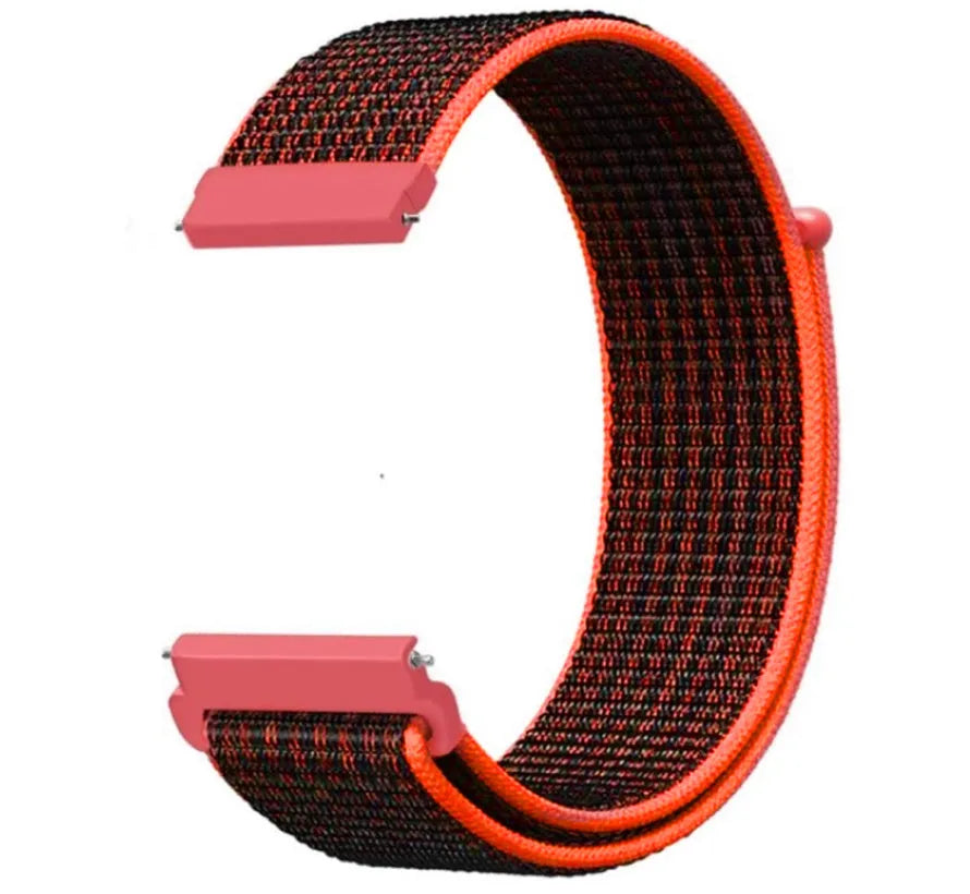 Coros Apex 2 Pro Nylon Strap (Black/Orange)