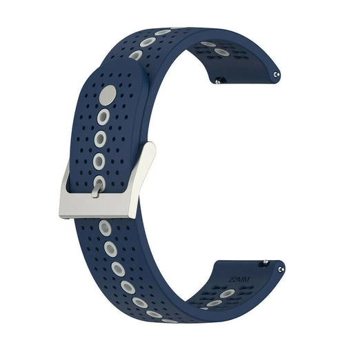 Suunto Vertical 2 Silikonarmband (Blau/Grau)