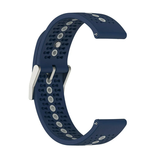 Suunto Vertical 2 Silikonarmband (Blau/Grau)