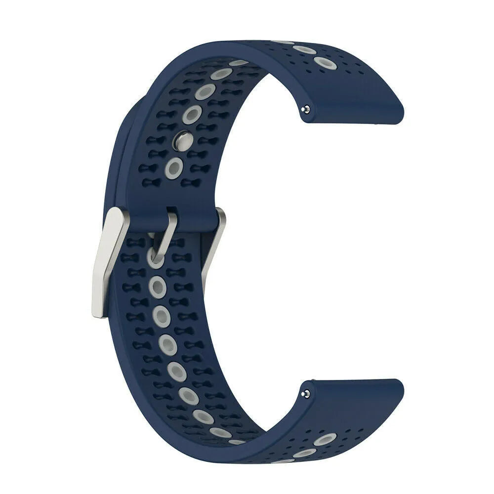 Bracelet silicone Suunto Race 2 (bleu/gris)