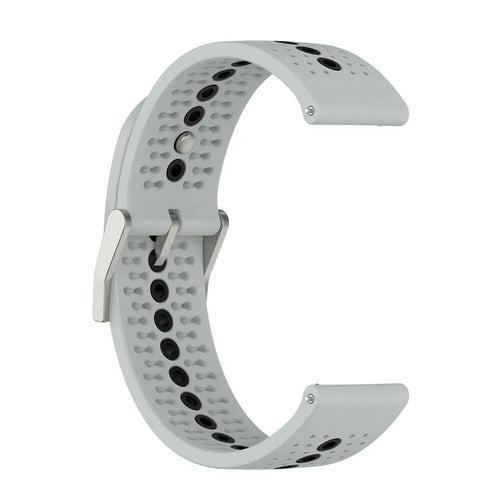 Correa silicona Suunto Race (S) (gris/negra)