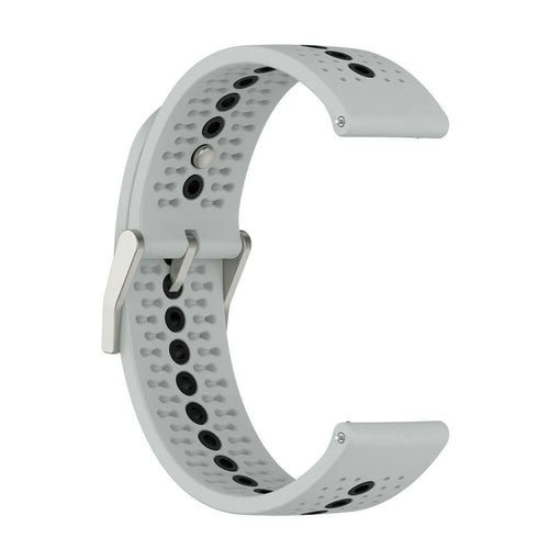 Suunto Run Silikonarmband (grau/schwarz)