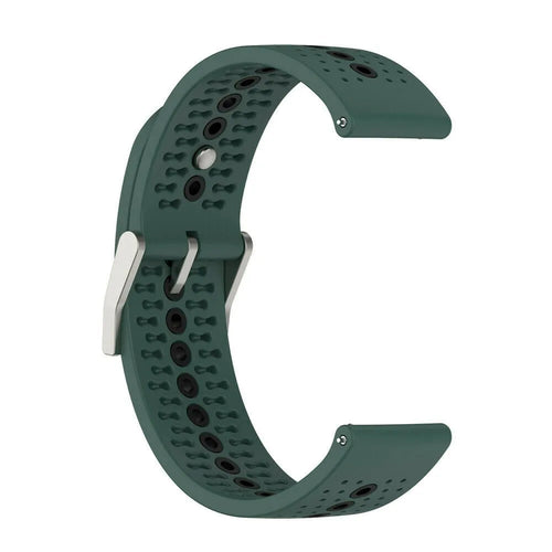 Bracelet silicone Suunto Race (S) (vert/noir)