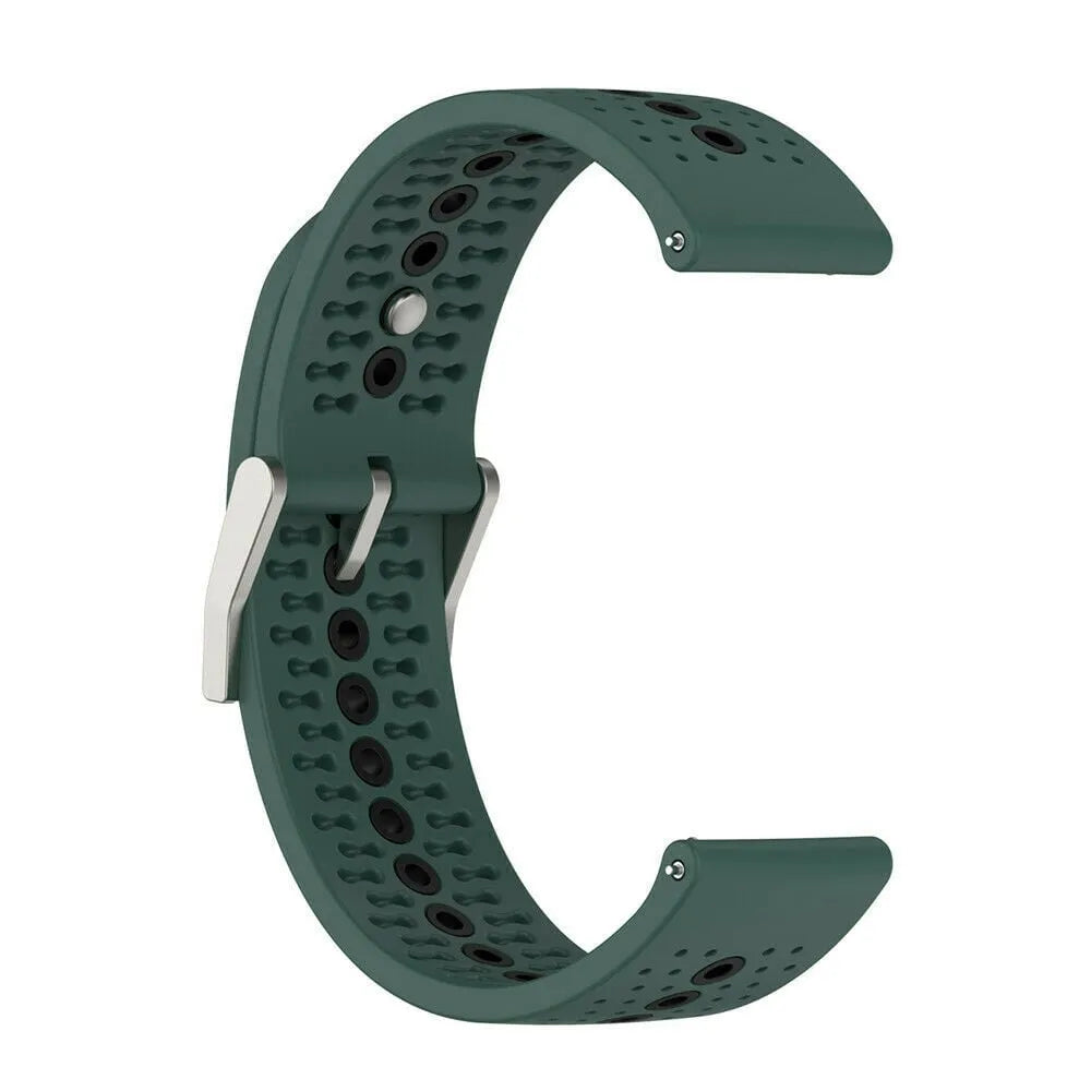 Correa silicona Suunto Race (S) (verde/negra)