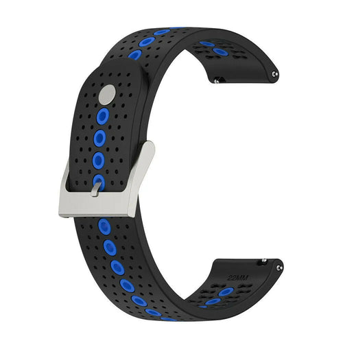 Suunto Race 2 Silicone Strap (Black/Blue)