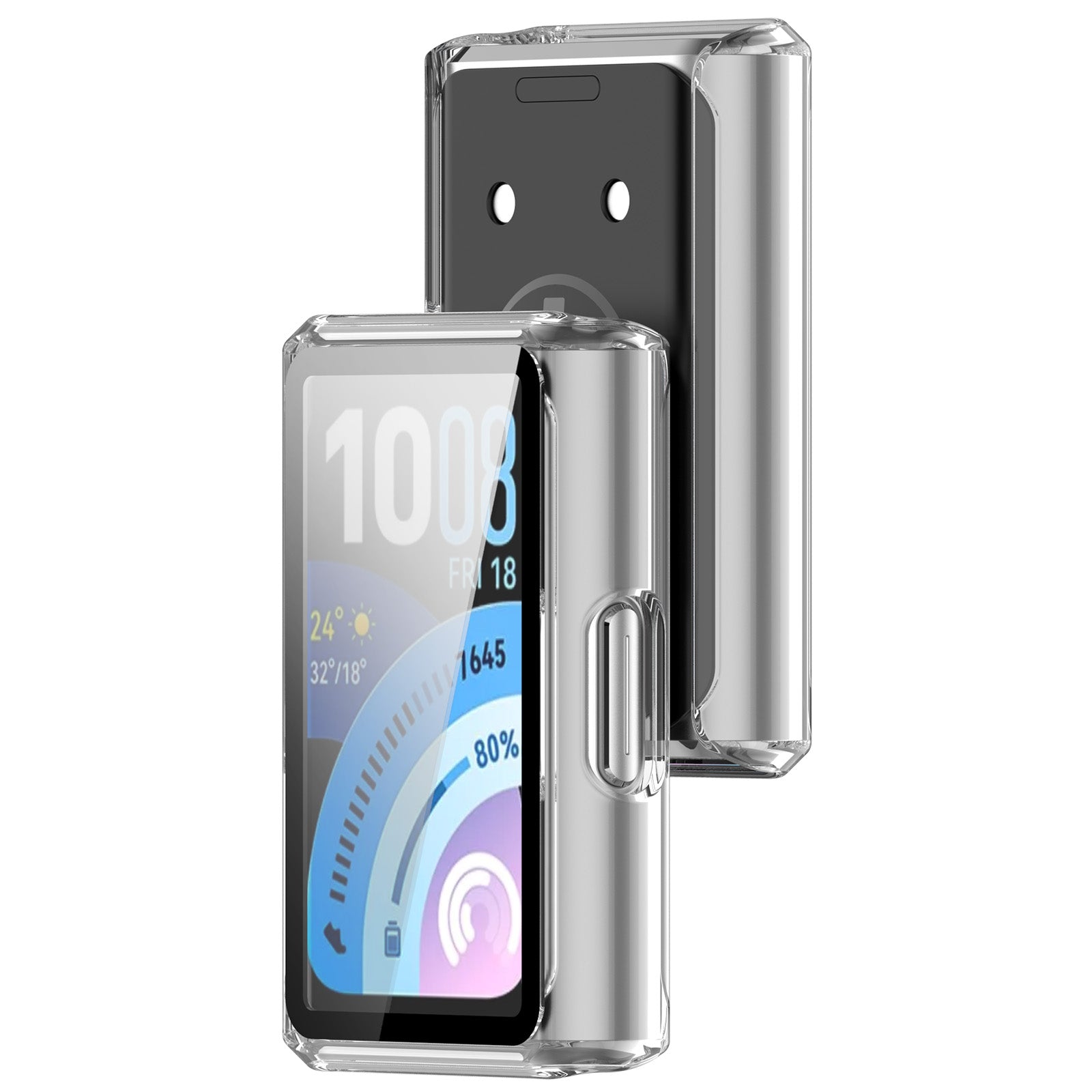 Huawei Band 11 Pro PC Hülle mit Glas (Transparent)