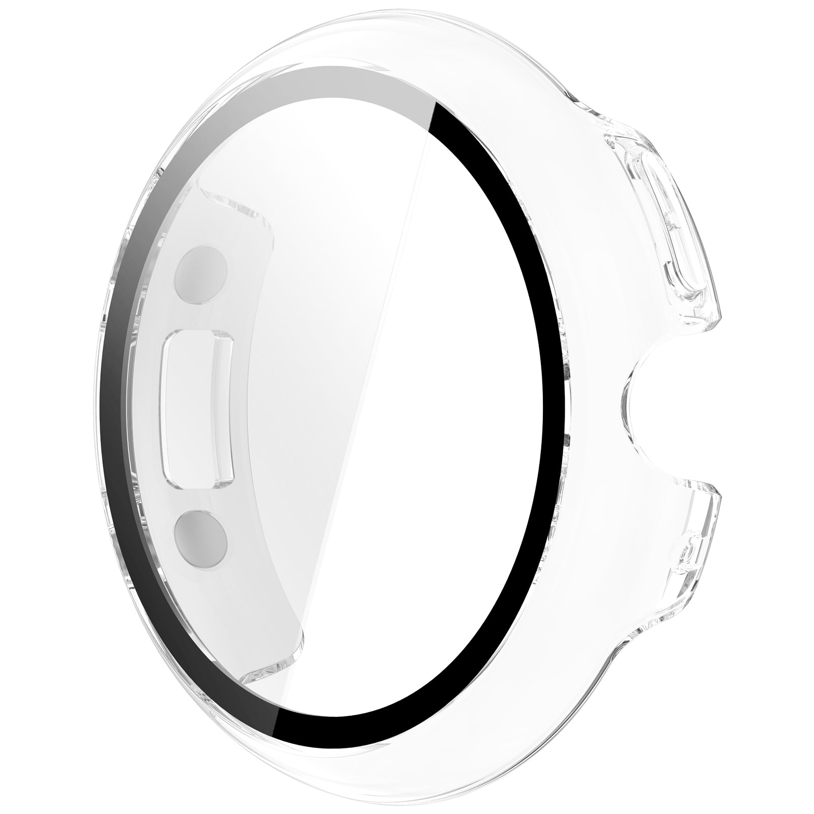 Google Pixel Watch 4 - 45mm hard case met glas (transparant)