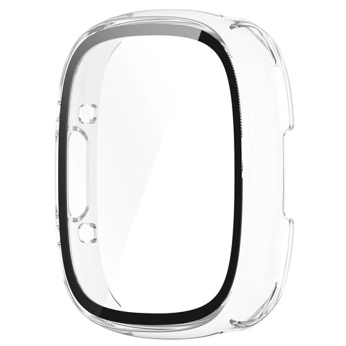 Fitbit Versa 4 / Sense 2 Hartschale mit Glass (Transparent)
