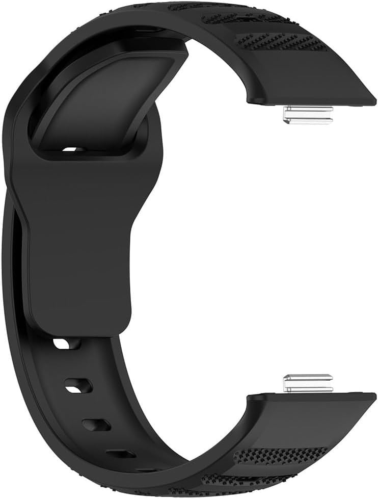 Huawei Watch Fit 4 Pro Outdoor Silikonarmband (Schwarz)