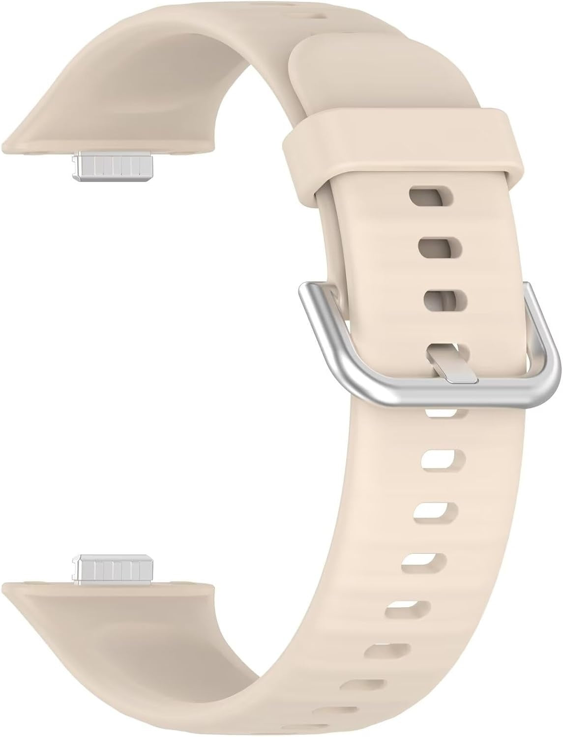 Correa silicona Huawei Watch Fit 4 (beige)