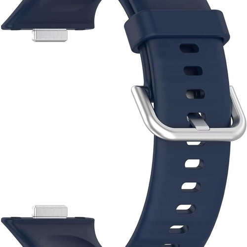 Huawei Watch Fit 4 Silikonarmband (Dunkel Blau)