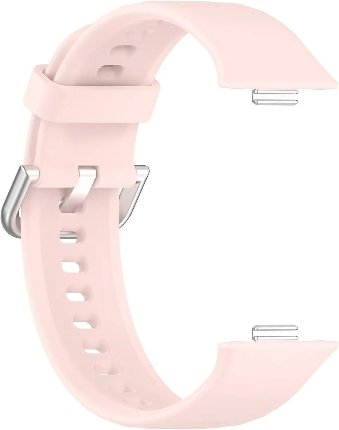 Silicone Strap, light pink, without a watch, 3/4 front view
