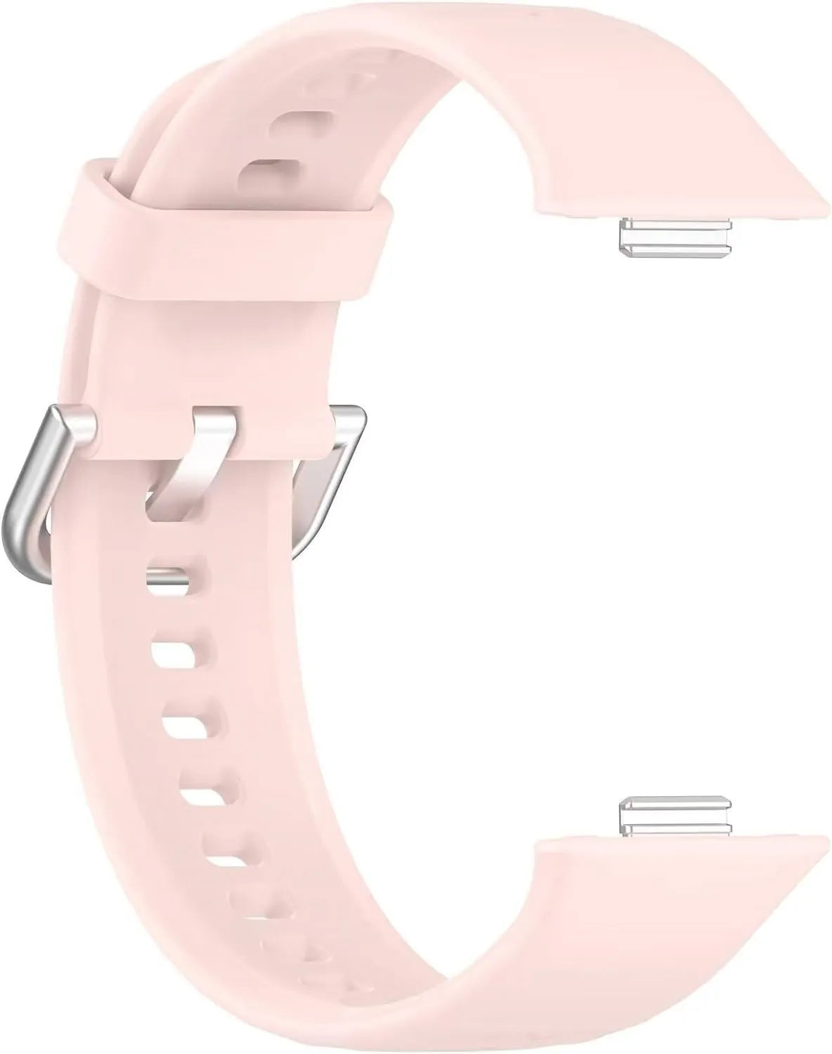 Silicone Strap, light pink, without a watch, 3/4 front view