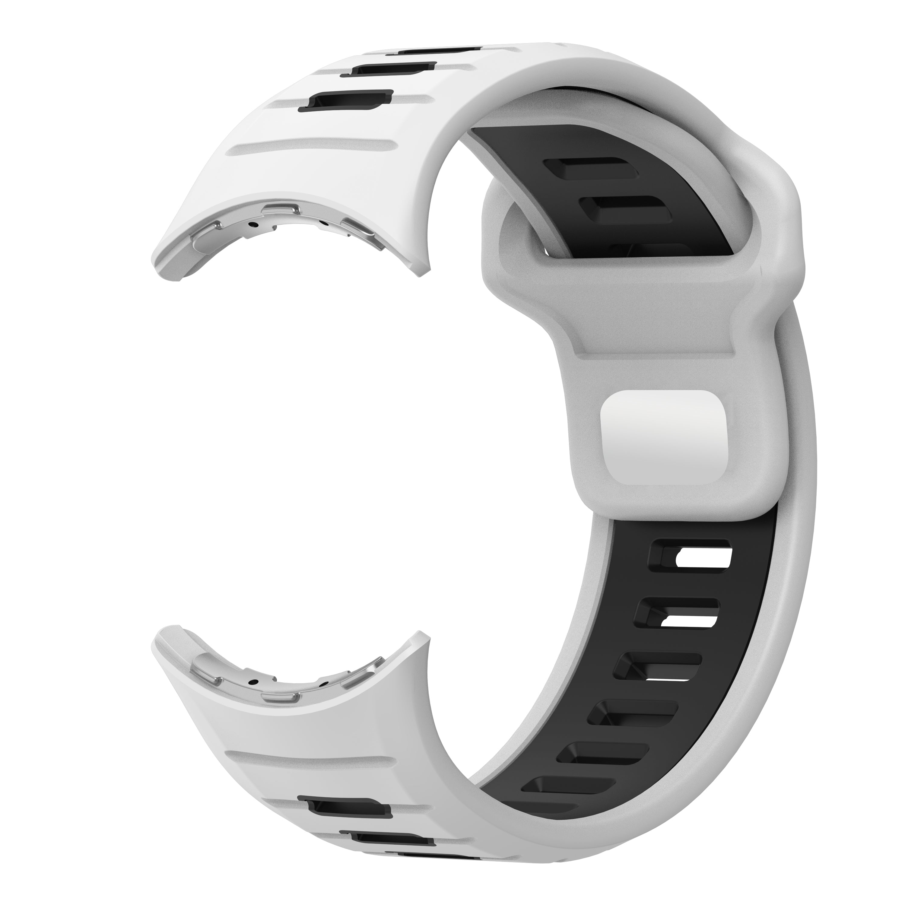 Correa deportiva Outdoor Google Pixel Watch 3 - 45mm (blanco/negro)