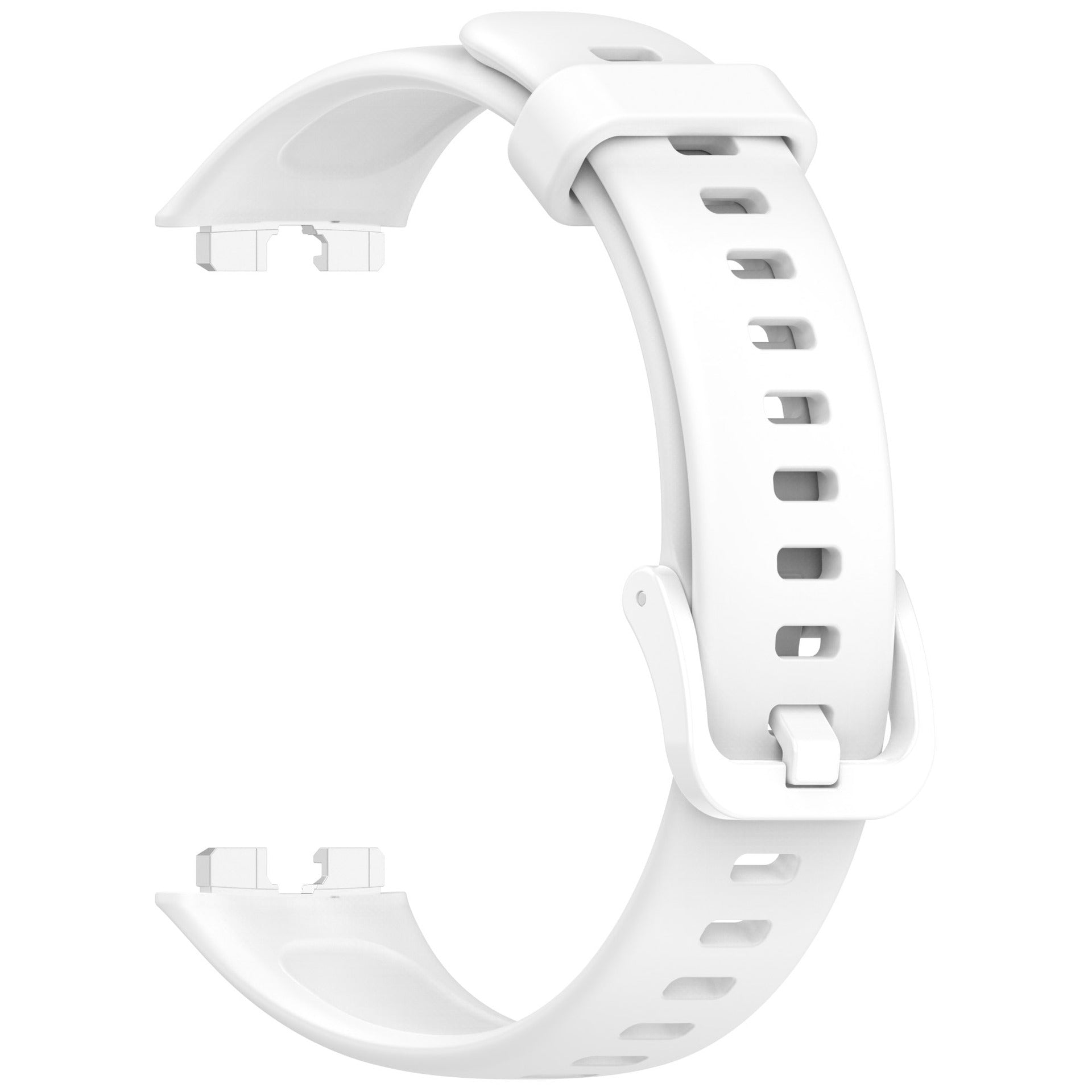 Bracelet silicone classique Huawei Band 10 (blanc)