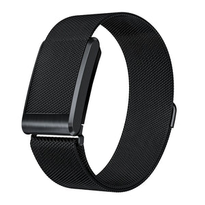 Milanese Strap, black, without a watch, 3/4 front view