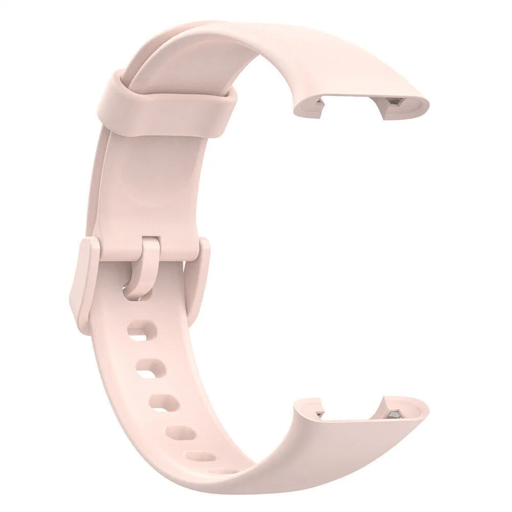 Silicone Strap, pink, without a watch, 3/4 front view