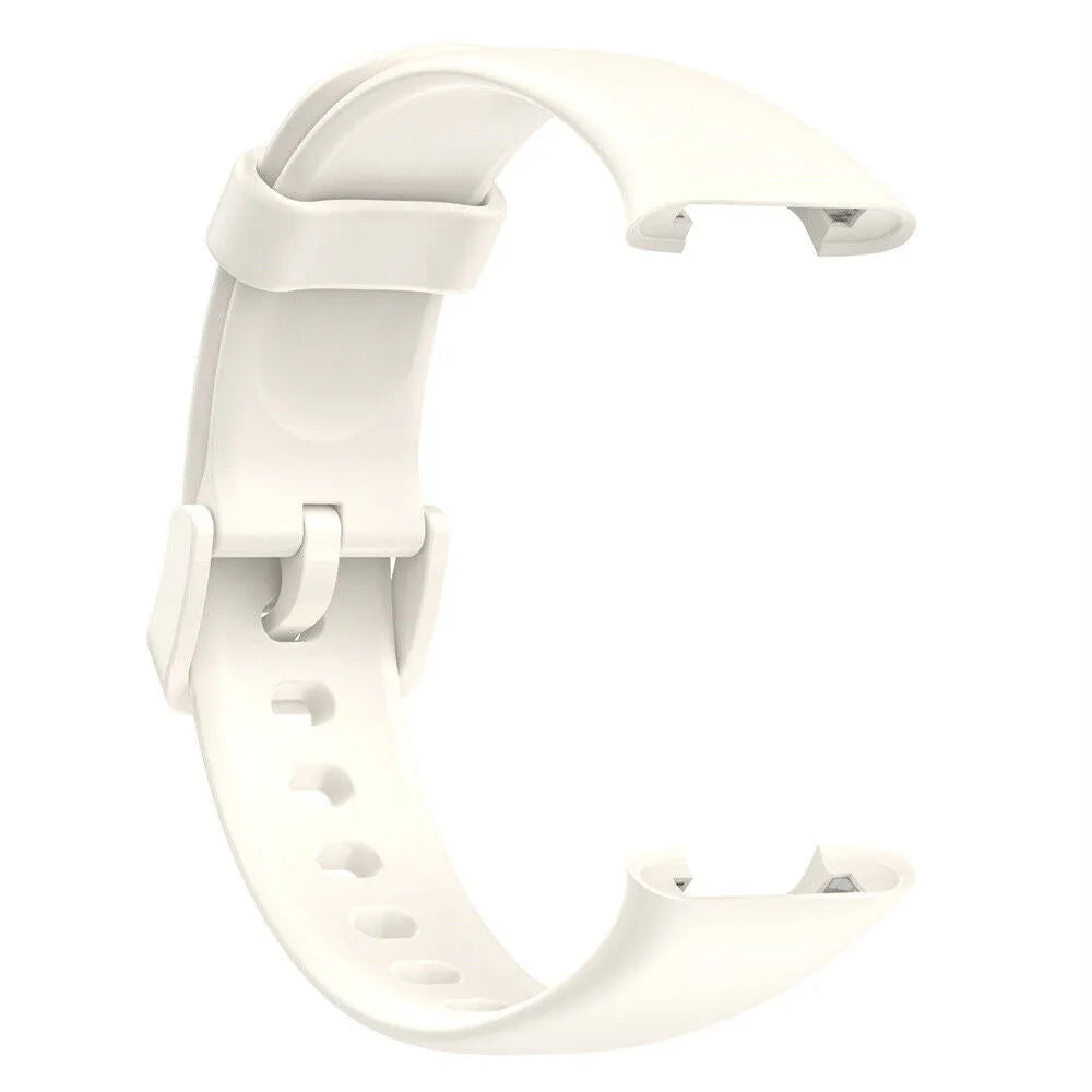 Silicone Strap, white, without a watch, 3/4 front view