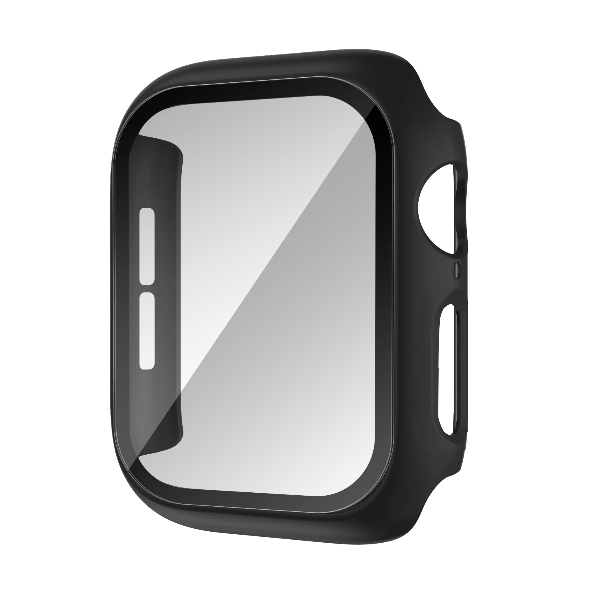 Bandz Funda PC con vidrio Apple Watch 10 & 11 (negro)