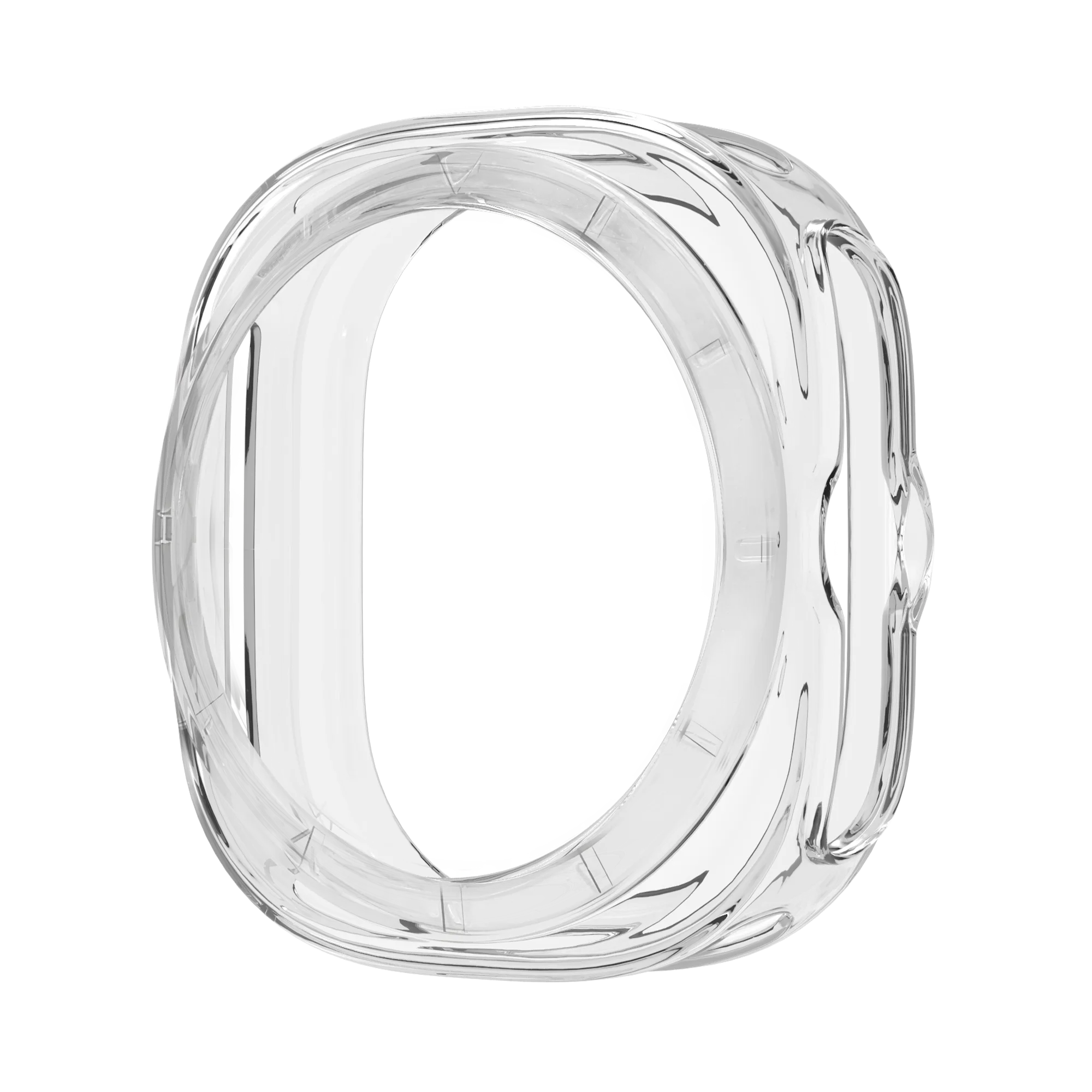 Bandz Funda TPU galvanizado Samsung Galaxy Watch Ultra (transparente)