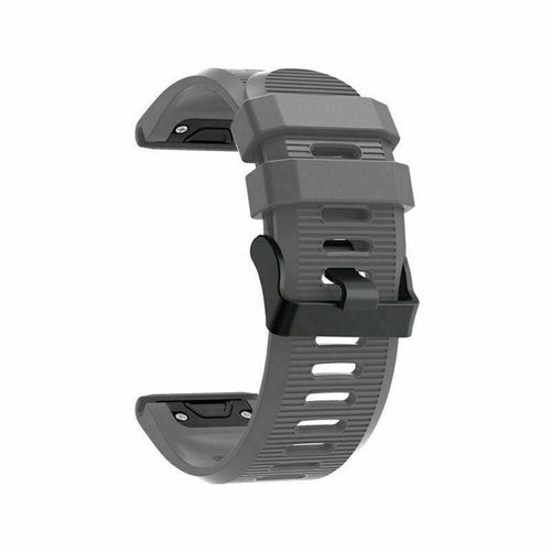 Garmin Tactix 8 - 51mm siliconen bandje (grijs)
