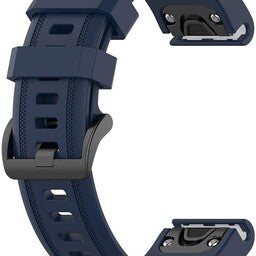 Bracelet silicone Garmin Instinct E - 40mm (bleu foncé)