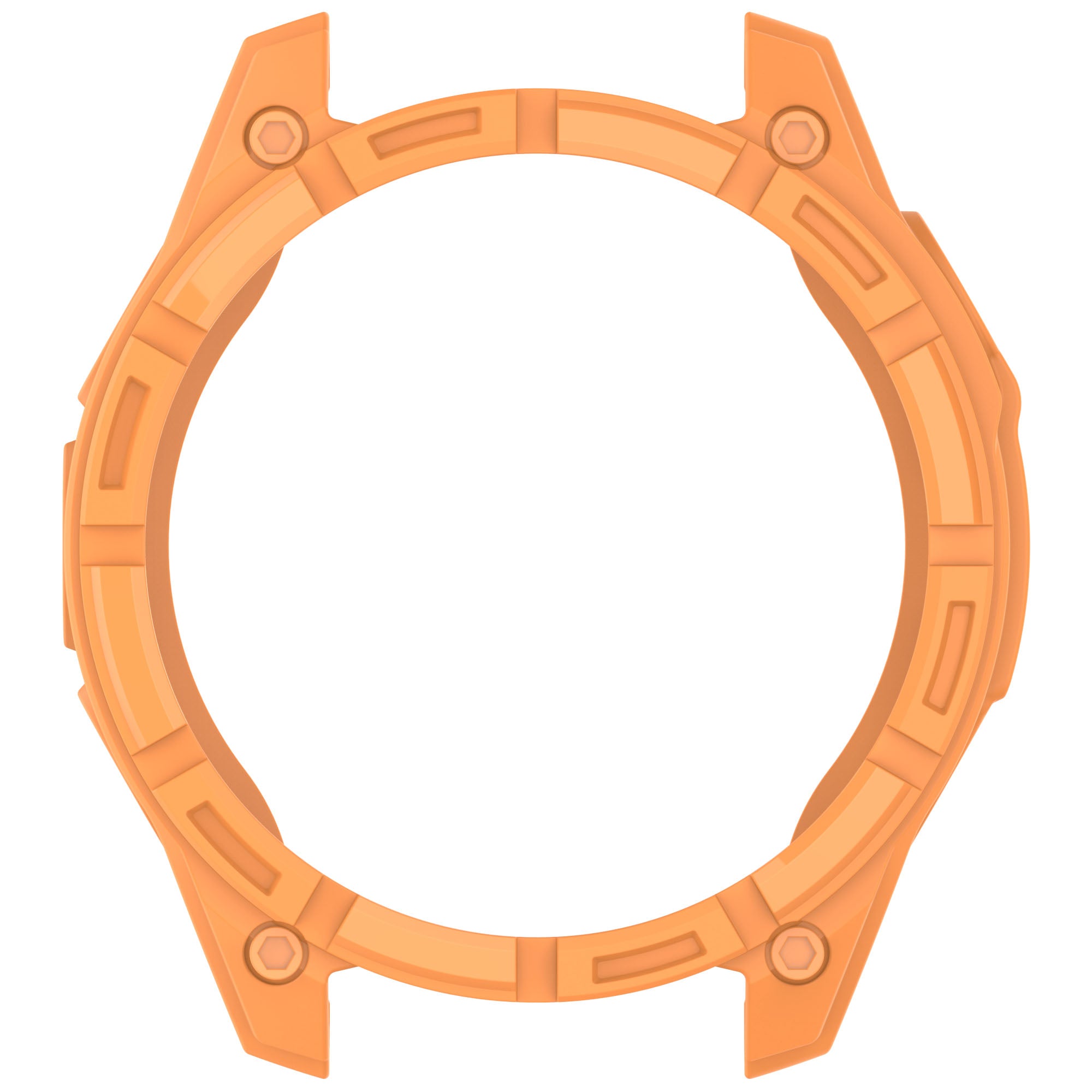 Garmin Quatix 8 - 47mm Rugged TPU case (oranje)