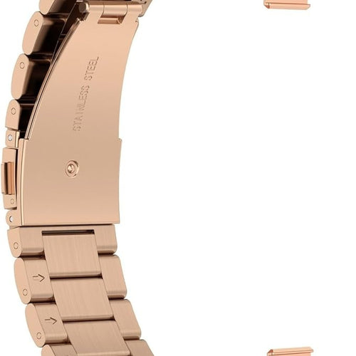 Bracelet acier Huawei Watch Fit 4 (rose doré)