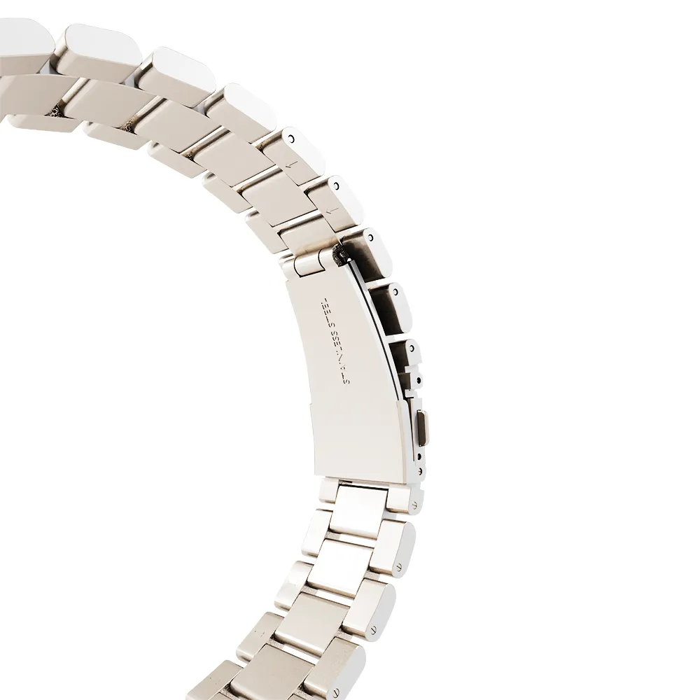 Correa acero OnePlus Watch 3 - 43mm (blanco estrella)