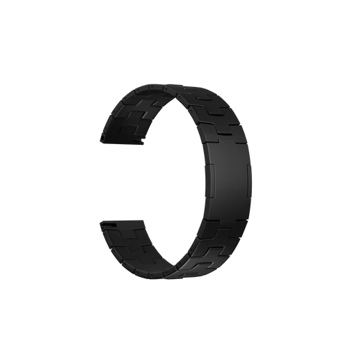 Suunto 9 Peak Titanium Grain Strap (Flat Buckle) (Graphite)