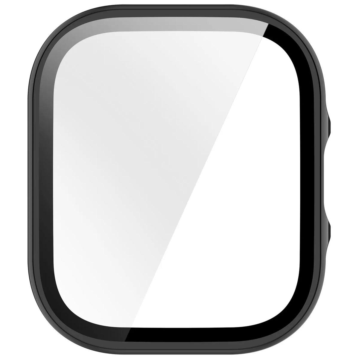 Redmi Watch 6 Lite PC-Schutzhülle mit Glas (Schwarz)