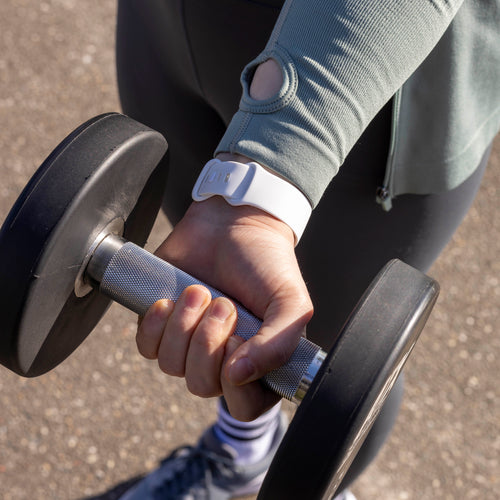 Bracelet silicone classique Fitbit Versa 4 (blanc)
