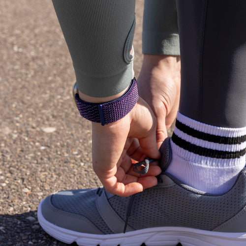 Fitbit Sense Nylonarmband (Indigoblau)